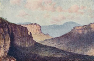 الجبال الزرقاء ، 1923. بواسطة غير معروف
