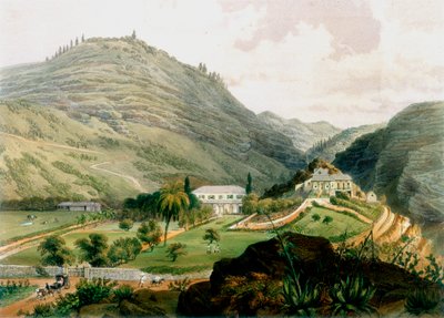 The Briars ، سانت هيلانة ، أوائل القرن التاسع عشر 1851 بواسطة غير معروف