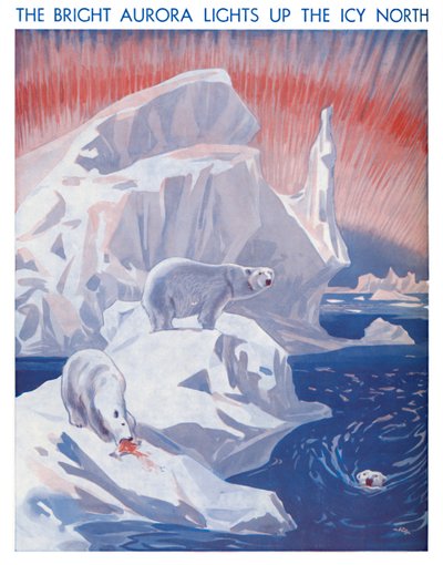 The Aurora Aurora تضيء The Icy North ، 1935 بواسطة غير معروف