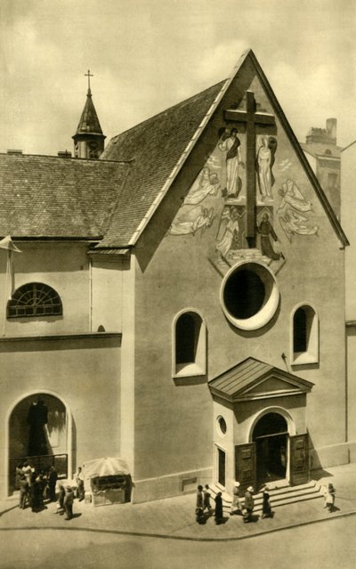 كنيسة Capuchin ، فيينا ، النمسا ، c1935. بواسطة غير معروف