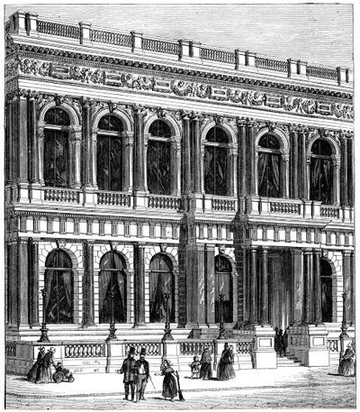نادي كارلتون ، لندن ، 1891 بواسطة غير معروف