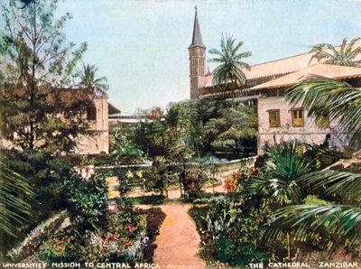 الكاتدرائية ، زنجبار ، تنزانيا ، أفريقيا ، 1904 بواسطة غير معروف