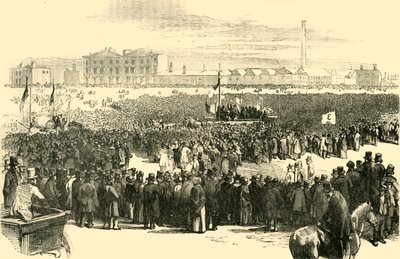 اجتماع الرسوم البيانية على كينينجتون المشتركة ، 1848 ، c1878. بواسطة غير معروف