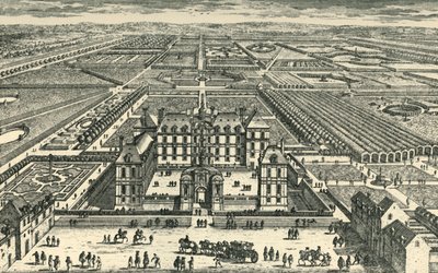 ال Château de la Rochefoucauld ، Liancourt ، Oise ، شمال فرنسا ، c1675 ، 1903. بواسطة غير معروف