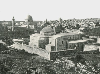 كنيسة سانت آن ، القدس ، فلسطين ، 1895. بواسطة غير معروف