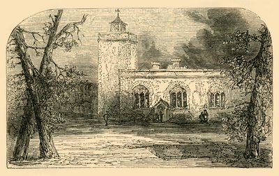 كنيسة القديس بطرس في برج جرين ، c1872. بواسطة غير معروف