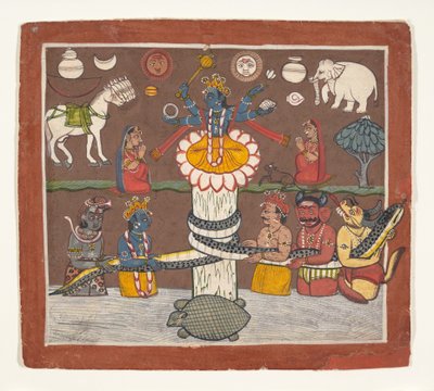تمزق محيط الحليب ، كاليفورنيا. 1780-90. بواسطة غير معروف