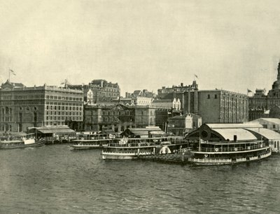 الرصيف الدائري ، سيدني ، 1901. بواسطة غير معروف