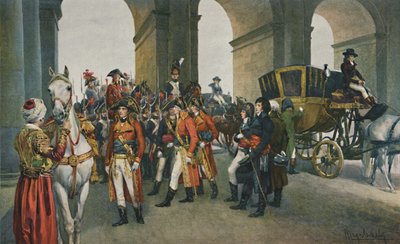 القناصل يستحوذون على التويلري ، 10 أغسطس 1792 ، 1896. بواسطة غير معروف