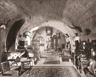 القبو ، قلعة جلاميس ، فورفار ، اسكتلندا ، 1894. بواسطة غير معروف