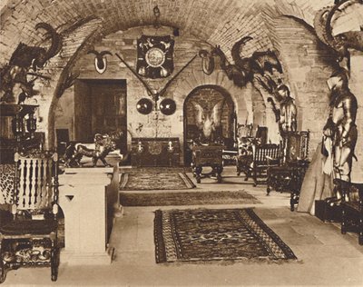 القبو ، قلعة جلاميس ، c1933 1937 بواسطة غير معروف