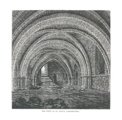 سرداب القديس يوحنا ، 1878 بواسطة غير معروف