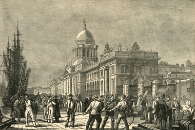 The Custom House ، دبلن ، 1898. بواسطة غير معروف