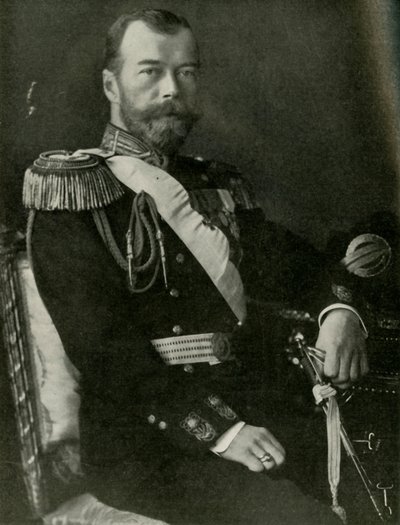 قيصر روسيا ، 1910s ، 1919. بواسطة غير معروف