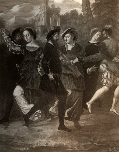 صورة الرقص ، c1532 ، 1902 بواسطة غير معروف