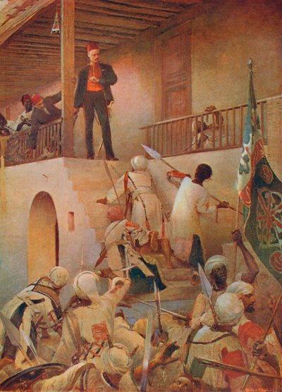 وفاة الجنرال جوردون ، الخرطوم ، 26 يناير 1885 ، 1893 1906 بواسطة غير معروف
