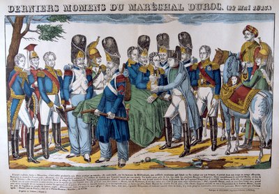 وفاة المارشال دوروك ، 22 مايو 1813 ، القرن التاسع عشر بواسطة غير معروف