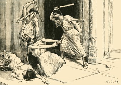 وفاة تيبيريوس جراكوس ، 1890. بواسطة غير معروف