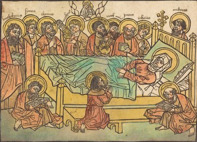 وفاة العذراء 1465 - 1470. بواسطة غير معروف