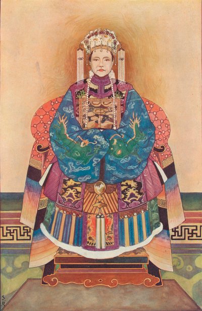 إمبراطورة Dowager من الصين ، 1908 بواسطة غير معروف