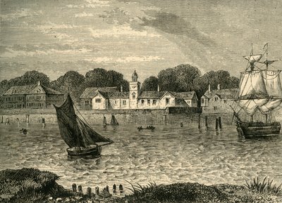دوق نورفولك Almhouses ، في 1796 ، c1878. بواسطة غير معروف