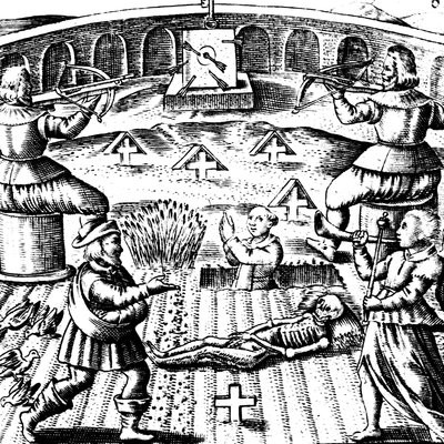 المفتاح الثامن لباسل فالنتين ، الراهب الألماني الأسطوري في القرن الخامس عشر ، 1651 بواسطة غير معروف