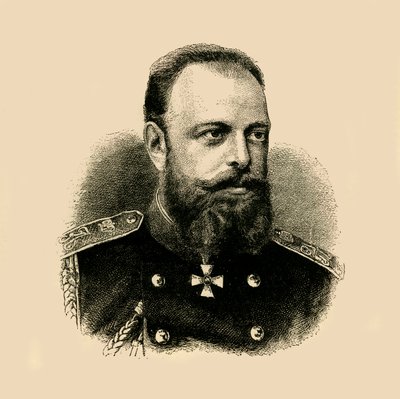 الإمبراطور ألكسندر الثالث ، 1881. بواسطة غير معروف