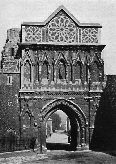 بوابة Ethelbert ، نورويتش ، 1892 ، 1903 بواسطة غير معروف