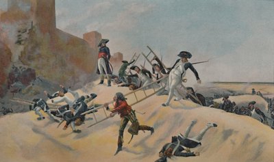 المثال. - كليبر في الاعتداء على عكا ، 1799 ، 1896 بواسطة غير معروف