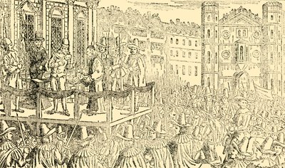 إعدام تشارلز الأول في وايتهول ، 30 يناير 1649 ، c3030. بواسطة غير معروف