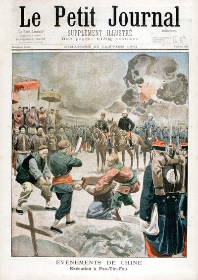 إعدام باو تين فو ، 1901 بواسطة غير معروف
