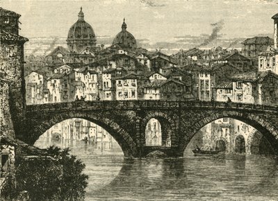 الجسر الفلبيني ، روما ، 1890. بواسطة غير معروف