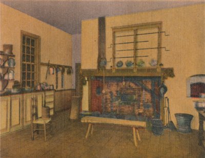 مطبخ الأسرة ، 1946 بواسطة غير معروف
