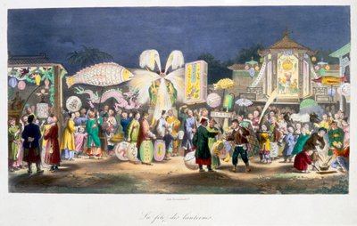 مهرجان الفوانيس بالصين 1824-1827 بواسطة غير معروف