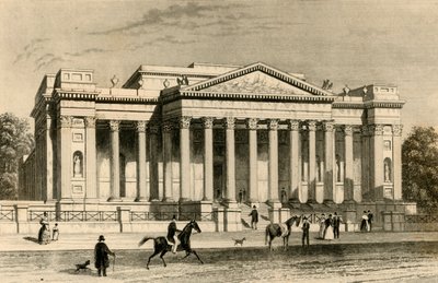 متحف فيتزويليام ، كامبريدج ، c1835. بواسطة غير معروف