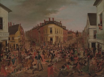 النقاط الخمس ، كاليفورنيا. 1827. بواسطة غير معروف