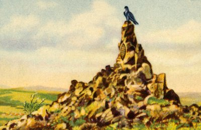 ال Fliegerdenkmal ، النصب التذكاري على Wasserkuppe ، هيسن ، ألمانيا ، 1932. بواسطة غير معروف