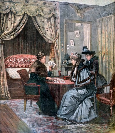 فورتشن تيلر ، 1892 بواسطة غير معروف