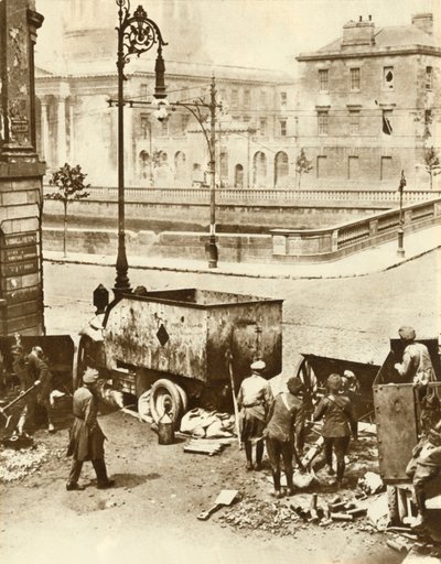 المحاكم الأربع ، دبلن ، أيرلندا ، يوليو 1922 ، 1935. بواسطة غير معروف