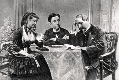 الأسرة الإمبراطورية الفرنسية في المنفى ، تشيسلهيرست ، كينت ، 1871-1873 بواسطة غير معروف