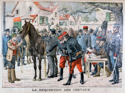 الجيش الفرنسي يشتري الخيول ، 1904 بواسطة غير معروف