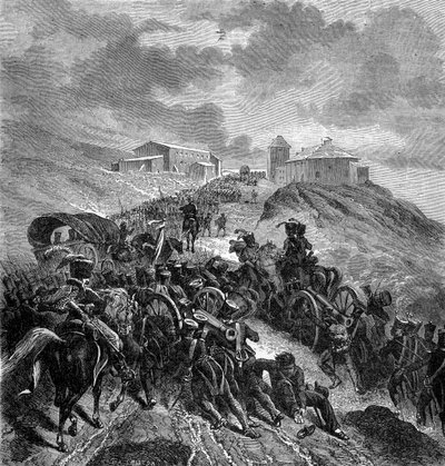 الجيش الفرنسي يعبر سييرا جواداراما ، إسبانيا ، من 22 إلى 24 سبتمبر 1808 1882-1884 بواسطة غير معروف