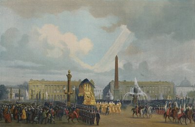 جنازة نابليون في ساحة دي لا كونكورد ، 15 ديسمبر 1840 ، 1896 بواسطة غير معروف