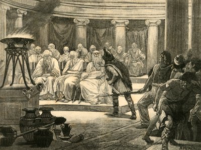 الغال في روما ، 1890. بواسطة غير معروف