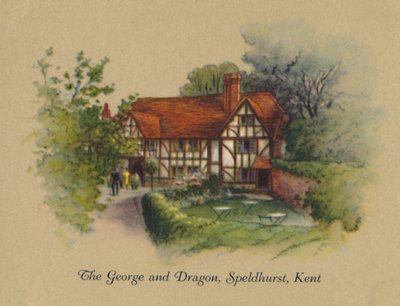 The George and Dragon، Speldhurst، Kent، 1939 بواسطة غير معروف