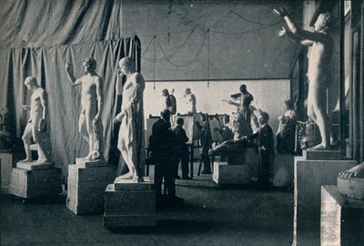 مدرسة غلاسكو للفنون ، الغرفة العتيقة ، c1900 بواسطة غير معروف