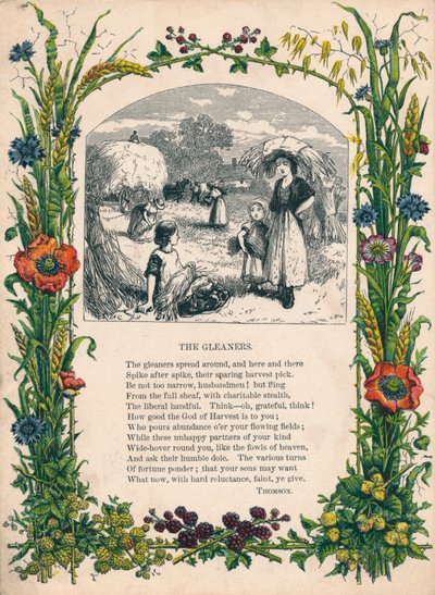 The Gleaners بواسطة طومسون ، c1900 بواسطة غير معروف
