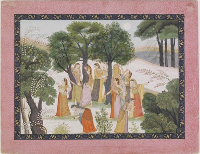 بحث جوبيس عن كريشنا من بهاجافاتا بورانا ، كاليفورنيا. 1780. بواسطة غير معروف