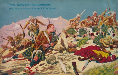 جوردون هايلاندرز. كيف فاز بايبر فيندلاتر بشركة VC في دارغاي ، 1897 ، 1939. بواسطة غير معروف