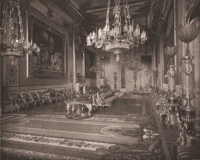 غرفة الاستقبال الكبرى ، قلعة وندسور ، بيركشاير ، 1894. بواسطة غير معروف